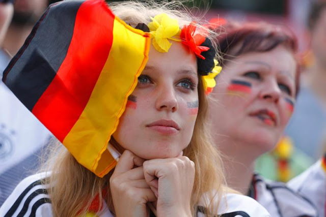 ドイツ　美女サポーター ワールドカップ2018 ロシア大会 Worldcup2018 beautiful sexy supporter fan