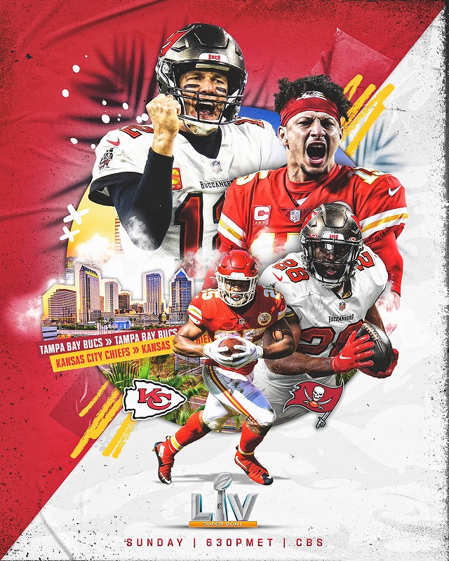 NFL 2020-2021】第55回スーパーボウル(2021) カンザスシティ・チーフス vs タンパベイ・バッカニアーズ | JETS狂の宴  （ジェッツきょうのうたげ ）- NFL[アメフト] -