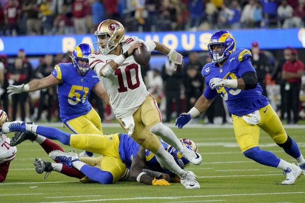 NFC championship サンフランシスコ・49ers vsロサンゼルス